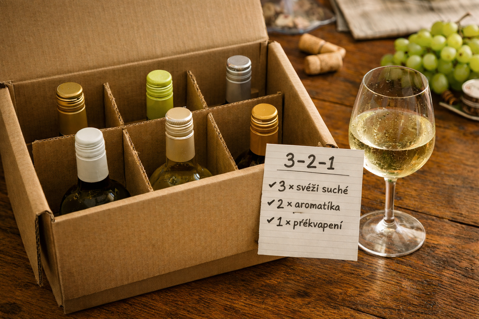 Jak si na vinooplustil.cz namíchat karton vína: praktický průvodce pro začátečníky