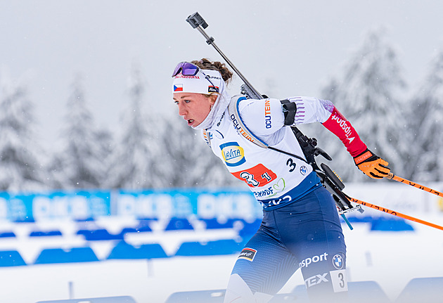 Biatlon ONLINE: Sprint bez Davidové, Jislová míří vedle i na položce vestoje