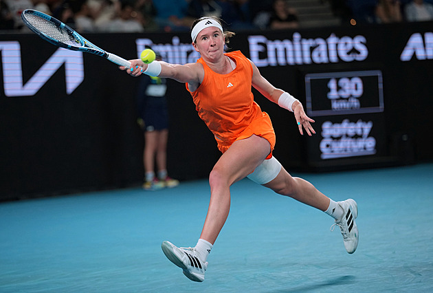 Australian Open ONLINE: Bartůňková se otřepala z kanára, ve třetí sadě vede