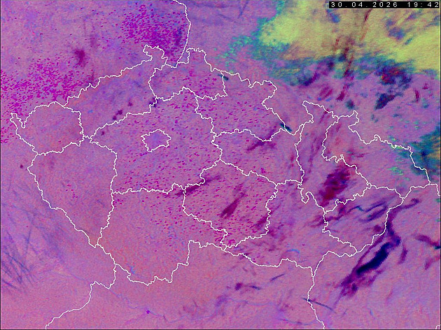 Pálení čarodějnic zachytila i družice. Ukázala, kde hořelo nejvíc ohňů