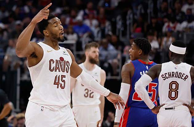 Detroit si nechal postup proklouznout mezi prsty, Cleveland narazí na Knicks