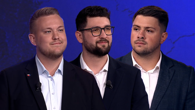 ANKETA: Debatu generace Z ovládl Gregor. Bodovali také mladí politici z ANO a ODS