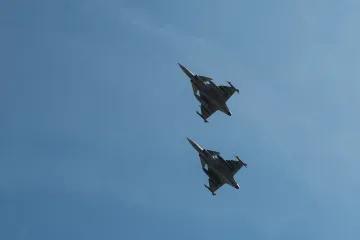 „Druhý domov,“ říká o dočasné základně v Pardubicích velitel letky gripenů